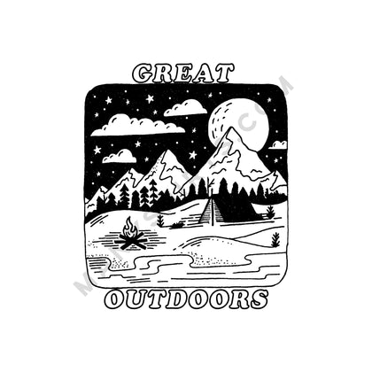 The Great Outdoors 3 T-Shirt Classic Midweight Unisex T-Shirt ManyShirts.com 