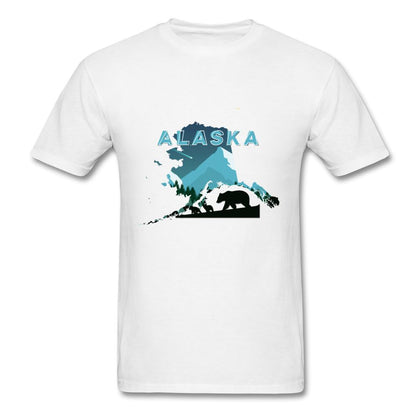 Alaska T-Shirt Classic Midweight Unisex T-Shirt ManyShirts.com S 
