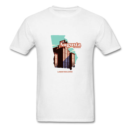 Georgia T-Shirt (Lamar Building) Classic Midweight Unisex T-Shirt ManyShirts.com S 
