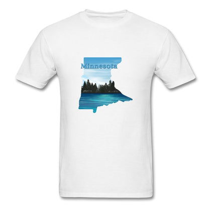 Minnesota T-Shirt (Lakes) Classic Midweight Unisex T-Shirt ManyShirts.com S 