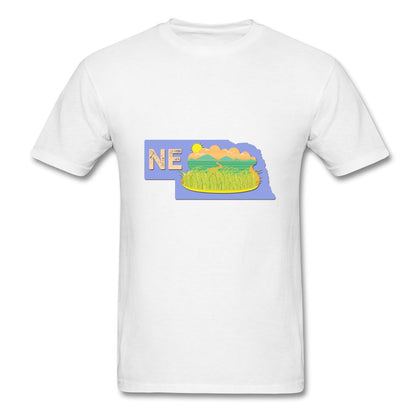 Nebraska T-Shirt Classic Midweight Unisex T-Shirt ManyShirts.com S 
