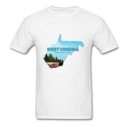 West Virginia T-Shirt Classic Midweight Unisex T-Shirt ManyShirts.com S 