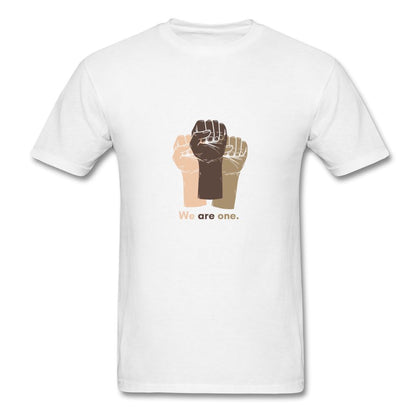 We Are One T-Shirt Classic Midweight Unisex T-Shirt ManyShirts.com S 