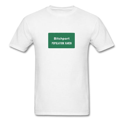 Population: Karen T-Shirt Classic Midweight Unisex T-Shirt ManyShirts.com S 