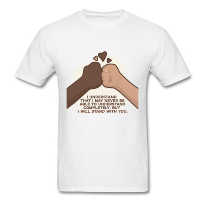 Stand With You T-Shirt Classic Midweight Unisex T-Shirt ManyShirts.com S 