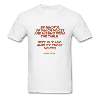 Be Mindful T-Shirt Classic Midweight Unisex T-Shirt ManyShirts.com S 