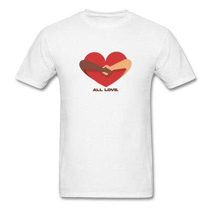 All Love T-Shirt Classic Midweight Unisex T-Shirt ManyShirts.com S 