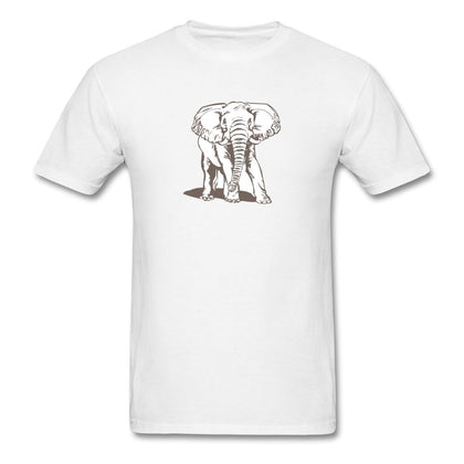 Elephant T-Shirt Classic Midweight Unisex T-Shirt ManyShirts.com S 