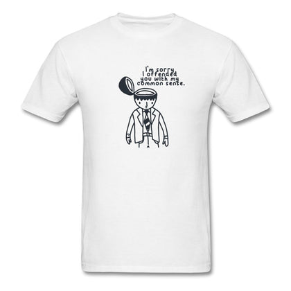 Common Sense T-Shirt Classic Midweight Unisex T-Shirt ManyShirts.com S 