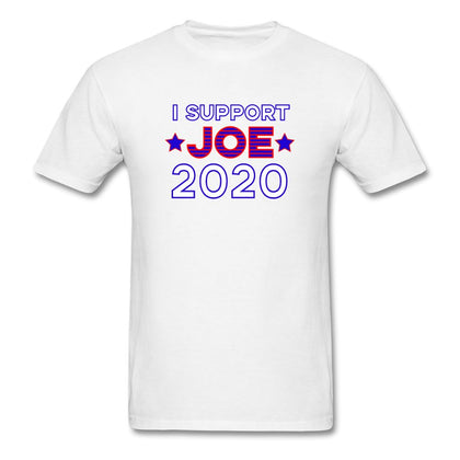 I Support Joe 2020 T-Shirt Classic Midweight Unisex T-Shirt ManyShirts.com white S 