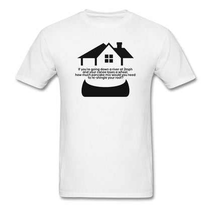 Silly Problem Solving T-Shirt (House) Classic Midweight Unisex T-Shirt ManyShirts.com white S 