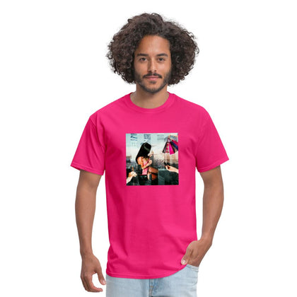 It's My World Men's T-Shirt Unisex Classic T-Shirt | Fruit of the Loom 3930 SPOD fuchsia S 