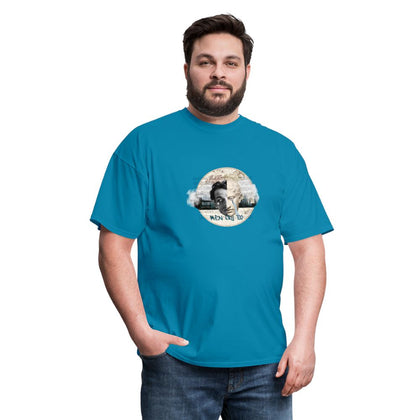 Men Cry Too Men's T-Shirt Unisex Classic T-Shirt | Fruit of the Loom 3930 SPOD turquoise S 