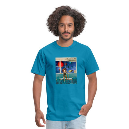 Alternate Universe Unisex T-Shirt Unisex Classic T-Shirt | Fruit of the Loom 3930 SPOD turquoise S 