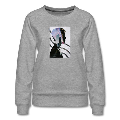 Big City Dreams Women's Sweatshirt Women’s Premium Sweatshirt | Spreadshirt 1431 SPOD heather gray S 