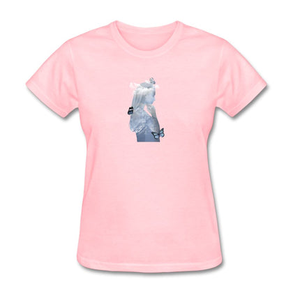 Blue Butterflies Women's T-Shirt Women's T-Shirt | Fruit of the Loom L3930R SPOD pink S 