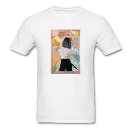 Tulips T-Shirt Unisex Classic T-Shirt | Fruit of the Loom 3930 SPOD white S 