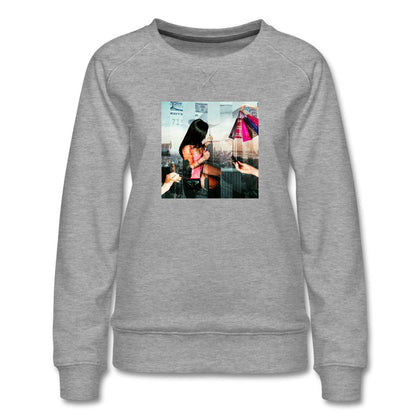 It's My World Women's Sweatshirt Women’s Premium Sweatshirt | Spreadshirt 1431 SPOD heather gray S 