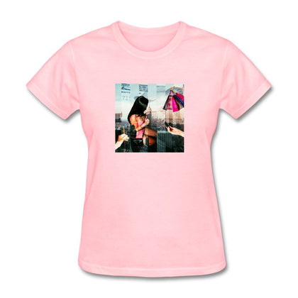 It's My World Women's T-Shirt Women's T-Shirt | Fruit of the Loom L3930R SPOD pink S 