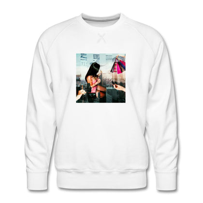 It's My World Sweatshirt Men’s Premium Sweatshirt | Spreadshirt 1432 SPOD white S 