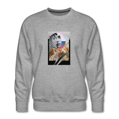 Perspective Sweatshirt Men’s Premium Sweatshirt | Spreadshirt 1432 SPOD heather gray S 