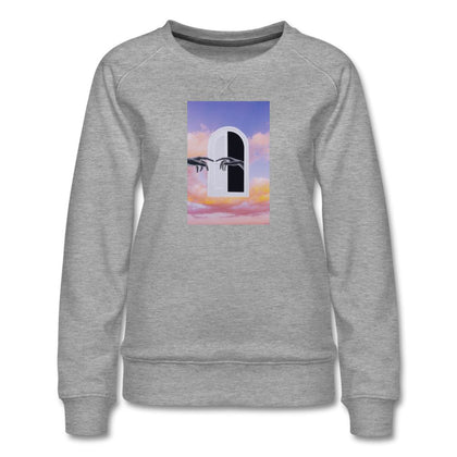 Going Home Women's Sweatshirt Women’s Premium Sweatshirt | Spreadshirt 1431 ManyShirts.com heather gray S 