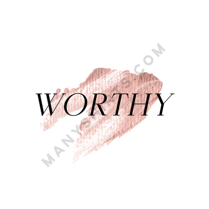 Worthy T-Shirt Classic Midweight Unisex T-Shirt ManyShirts.com 