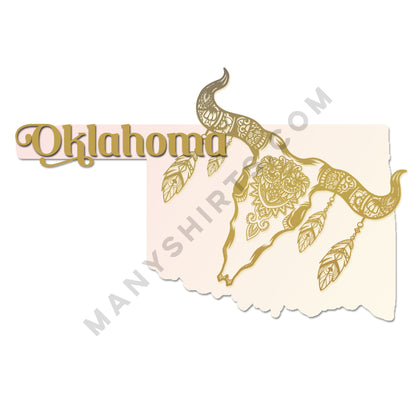 Oklahoma T-Shirt Classic Midweight Unisex T-Shirt ManyShirts.com 