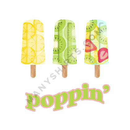 Popsicle T-Shirt Classic Midweight Unisex T-Shirt ManyShirts.com 