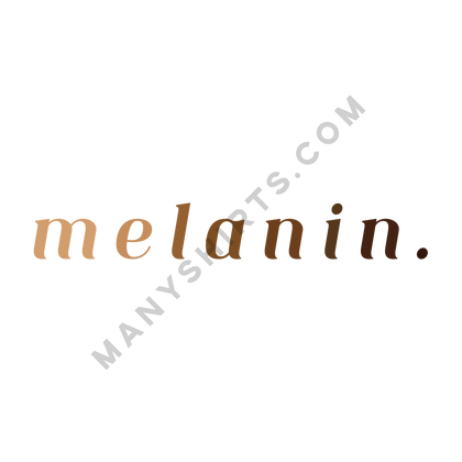 Melanin T-Shirt Classic Midweight Unisex T-Shirt ManyShirts.com 