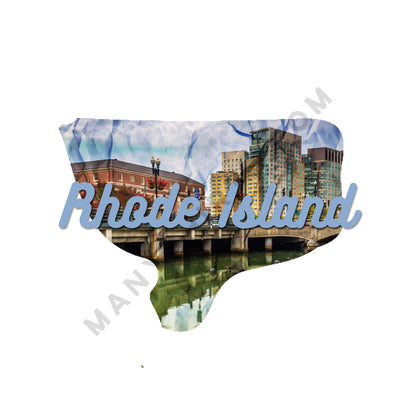 Rhode Island T-Shirt Classic Midweight Unisex T-Shirt ManyShirts.com 