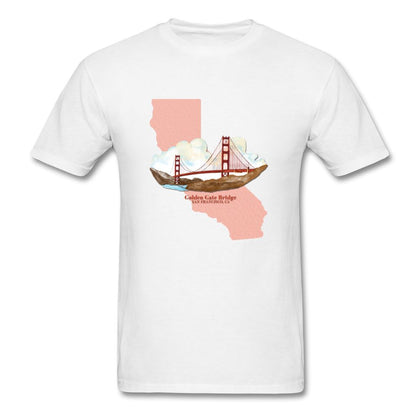 California T-Shirt Classic Midweight Unisex T-Shirt ManyShirts.com S 