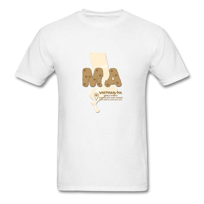 Massachusetts T-Shirt (First Chocolate Chip Cookie) Classic Midweight Unisex T-Shirt ManyShirts.com S 