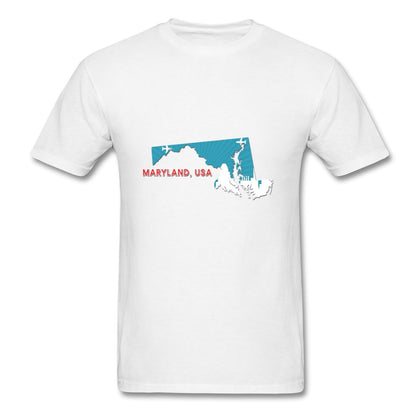 Maryland T-Shirt (Baltimore) Classic Midweight Unisex T-Shirt ManyShirts.com S 