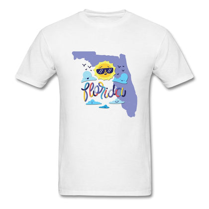 Florida T-Shirt (Sunshine State) Classic Midweight Unisex T-Shirt ManyShirts.com S 