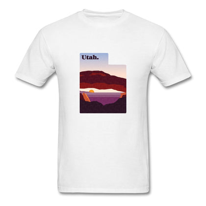 Utah T-Shirt Classic Midweight Unisex T-Shirt ManyShirts.com S 