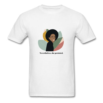 Nevertheless, She Persisted T-Shirt Classic Midweight Unisex T-Shirt ManyShirts.com S 