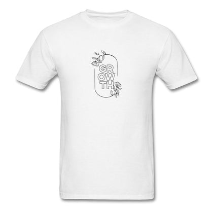 Growth T-Shirt Classic Midweight Unisex T-Shirt ManyShirts.com S 