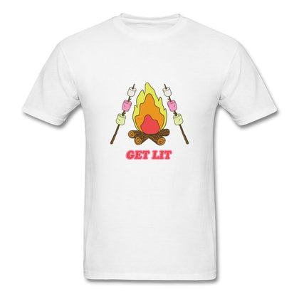 Get Lit T-Shirt Classic Midweight Unisex T-Shirt ManyShirts.com S 