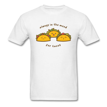 Tacos T-Shirt Classic Midweight Unisex T-Shirt ManyShirts.com S 