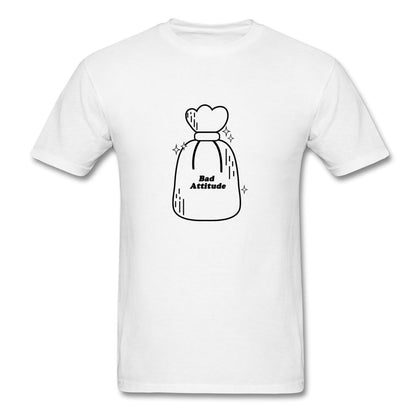 Put Your Bad Attitude In The Trash T-Shirt Classic Midweight Unisex T-Shirt ManyShirts.com S 