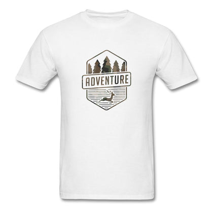 Adventure (Camo) T-Shirt Classic Midweight Unisex T-Shirt ManyShirts.com white S 