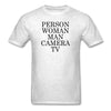 Person Woman Man Camera TV Trump T-Shirt