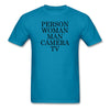 Person Woman Man Camera TV Trump T-Shirt