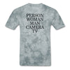 Person Woman Man Camera TV Trump T-Shirt