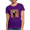 Toujours Women's T-Shirt with Background