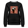 Toujours Women's Sweatshirt with Background