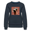 Toujours Women's Sweatshirt with Background