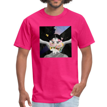 In Colored Glasses Unisex T-Shirt Unisex Classic T-Shirt | Fruit of the Loom 3930 SPOD fuchsia S 